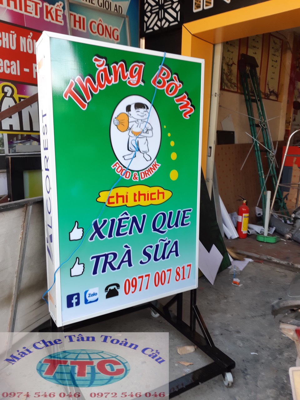 BẢNG HIỆU HỘP ĐÈN - QUẢNG CÁO 2